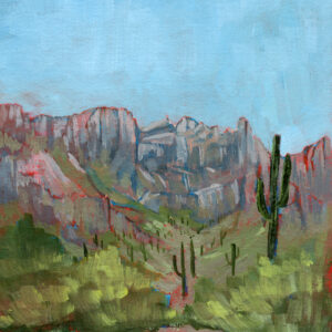 Desert wall art